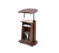 Generico Supporto da Podio Mobile for Discorso con Scrivania Inclinata E Due Pannelli for La Casa in ltezza Regolabile 85-115 Cm(Color 2)