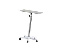Generico Supporto da Podio Portatile con Rotelle, Banco da Lavoro Regolabile in Altezza, for Discorsi in or Matrimoni in Ufficio(Color 1,Height Adjustable 85-107cm)
