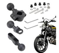 Generico Supporto Dash Cam Antifurto Antiscivolo | Kit Di Supporto Dash Cam Per Specchietto Moto Per Donne E Uomini, Guida All'Aperto, Viaggi, Pendolarismo, Guida Notturna In