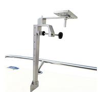 Generico Supporto di Montaggio per Ecoscandaglio,360 Gradi Rotante Telescopico Attrezzature per Esterni,Supporto per | per Binari Ringhiere Poppa Prua Ponte Console