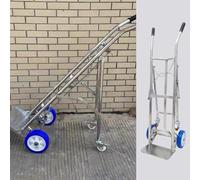 Generico Supporto e Carrello per bombole di Gas in Acciaio Inossidabile Leggero e Pieghevole - Supporto per bombole di Ossigeno Portatile per Un Facile Trasporto e stoccaggio - Carrello per bombole r