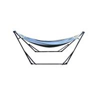 Generico Supporto for Amaca, Supporto for Altalena Pieghevole Portatile in Acciaio,for Giardino,Viaggio,Campeggio,Picnic (con Sedia Sospesa E Amaca)(Color 3)