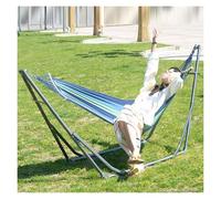 Generico Supporto for Amaca, Telaio Regolabile in Grado di Sopportare 350 kg, Supporto for Altalena da Campeggio con Amaca, for Esterni, Patio, Casa(Blue)