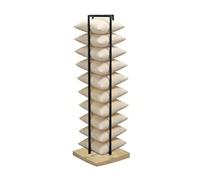 Generico Supporto For Cuscino For Letto Quadrato, Espositore For Cuscini Decorativi, Supporto For Cuscini For Divano, Stoccaggio Verticale, Salvaspazio, For Casa,hotel(Black)
