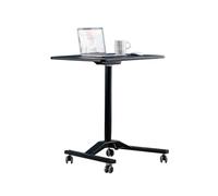 Generico Supporto for Podio da Pavimento Portatile, Scrivania in Piedi Regolabile in Altezza con Ruote Girevoli, capacità di Carico di 150 kg for Seminari E Scuole di Chiese(Black)