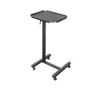 Generico Supporto For Proiettore Resistente, Rack For Laptop Con Ruote | Supporto for rack for DJ ad altezza regolabile, carico di 66 libbre con cinghie di fissaggio, for sala conferenze(75-120cm)