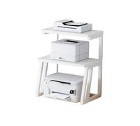 Generico Supporto For Supporti AV,supporto Archiviazione Di A Tre Livelli,ripiano Stampante Portatile,adatto Casa/ufficio/teatro,salvaspazio(Color 1,53x36x63.2cm)
