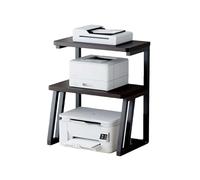 Generico Supporto For Supporti AV,supporto Archiviazione Di A Tre Livelli,ripiano Stampante Portatile,adatto Casa/ufficio/teatro,salvaspazio(Color 3,43.9x36x63.2cm)