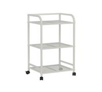 Generico Supporto For Supporti AV,supporto Macchine Audio In Ferro,ripiano Portatile E Mobile,adatto Soggiorno/studio/ufficio,consente Di Risparmiare Spazio(Color 3,40x50x83cm)