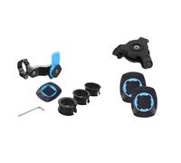 Generico Supporto for telefono da moto, supporto for bicicletta, for, for navigazione girevole a 360°(2pcs Holder)