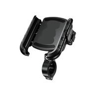 Generico Supporto for telefono for moto, compatibile con la fotocamera, blocco e rilascio della cella for manubrio bici da 1 secondo for scooter bicicletta(M8SP Handlebar)