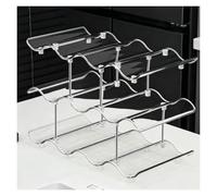 Generico Supporto For Vino Da Tavolo Mini Bar, Espositore For Bottiglie Di Alcol For Casa, For Impilabile 5/8, For Sala Pranzo(38x20x26.5cm)