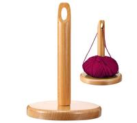 Generico Supporto Gomitoli Uncinetto | Organizzatore Portatile in Legno Smontabile con Foro | E Utensili per Uncinetto,per Lavori a Maglia, Artigianato, Cucito, Conservazione Lana, Casa e Natale