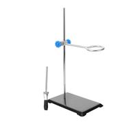 Generico Supporto Laboratorio Chimico Morsetto per Beuta e Pallone Base Robusta per Apparecchi Pesanti Stand per Laboratori di Scienze Facile da Montare e Trasportare
