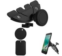 Generico Supporto Magnetico Auto per Smartphone - Rotante da Cellulare,per Navigatore GPS,Per conducenti viaggiatori utilizzo quotidiano viaggi campeggio berline furgoni SUV camper