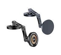 Generico Supporto magnetico for auto da 15 W, caricabatterie wireless, supporto rotante, ricarica rapida, compatibile con iPhone 16, 14, 13, 12(2pcs type)