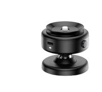 Generico Supporto magnetico girevole for auto for telefono, supporto multifunzione navigazione, adsorbimento, accessori bifacciali(Black)