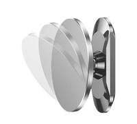 Generico Supporto Magnetico per Auto | Montaggio Telefono con Doppia Calamita per Auto,Accessorio 360 Gradi Girevole per Ufficio Casa Palestra Video Registrazione Selfie Uomo Donna