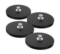 Genérico Supporto magnetico per calendario, set di 4 magneti di montaggio per frigorifero, gancio forte, 38 cm, senza foratura, per cucina domestica ristorante