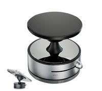 Generico Supporto Magnetico Per Cellulare - TPE Grigio Da 5,9 Cm+lega Di Alluminio, Supporto Magnetico Ruotabile, Vuoto, Ampia Compatibilità, Senza Adesivo Residuo | Viaggi, Auto, Cruscotto, Banco