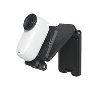 Generico Supporto magnetico per Insta360 GO Ultra/GO 3S per DJI Nano supporto per fotocamera con rotazione a 360° e regolazione multi-angolare per scrivania auto e superfici metalliche