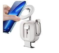 Genérico Supporto magnetico per telefono - Base girevole a 360 gradi | Reggiseno pieghevole antiscivolo per cellulare, per casa, viaggio, auto, cucina, intrattenimento, visualizzazione e