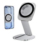 Generico Supporto Magnetico Per Telefono,Base Pieghevole Smartphone Tablet - Montaggio Per Tablet Rotante E Portatile - Per Casa Esterno Auto Donne Uomini Palestra Selfie Viaggio Scrivania