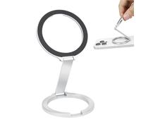 Generico Supporto Magnetico Smartphone Regolabile e Pieghevole | Porta-cellulare magnetico da palestra Uso in Casa, Ambienti Interni, Camera da , Auto, Scrivania, Palestra, Viaggio, Uomini,