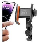 Generico Supporto motocicletta per smartphone - Morsetto manubrio smartphone - Supporto per Telefono da Bici,per Pendolarismo Turismo Gps Ascolto Musica Compleanno Natale