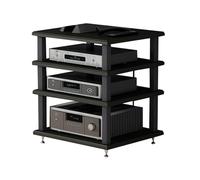 Generico Supporto Multimediale AV, For Archiviazione Da Scrivania, Rack Audio Pavimento, Adatto Casa/ufficio/teatro, Facile Installare(Color 3,35x35x40cm)