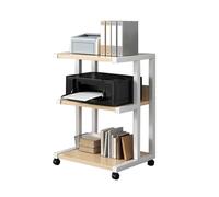 Generico Supporto Multimediale AV, For Scrivania A Tre Strati, Ripiano Mobile Portatile, Soggiorno/studio/ufficio, Facile Da Montare(Color2)