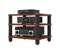Generico Supporto Multimediale AV, Ripiano Portaoggetti A 2/3/4 Strati, Rack Audio Portatile, Adatto For Soggiorno/studio/ufficio, Facile Da Montare(Color 2,50x40x35cm)
