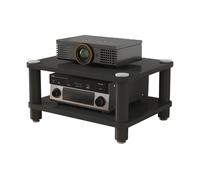 Generico Supporto Multimediale AV, Ripiano Portaoggetti A 2/3/4 Strati, Rack Audio Portatile, Adatto For Soggiorno/studio/ufficio, Facile Da Montare(Color 1,40x40x23cm)