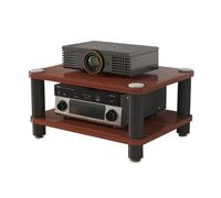 Generico Supporto Multimediale AV, Ripiano Portaoggetti A 2/3/4 Strati, Rack Audio Portatile, Adatto For Soggiorno/studio/ufficio, Facile Da Montare(Color 2,40x40x23cm)