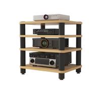 Generico Supporto Multimediale AV, Ripiano Portaoggetti A 2/3/4 Strati, Rack Audio Portatile, Adatto For Soggiorno/studio/ufficio, Facile Da Montare(Color 3,40x40x47cm)