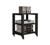 Generico Supporto Multimediale AV, Staffa Mobile A 2/3/4/5 Strati, Rack Di Stoccaggio Portatile, For Soggiorno/sala Giochi/ufficio, Facile Da Montare(Color3,50x60x64cm)