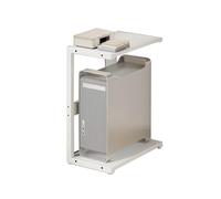 Generico Supporto Multimediale AV,supporto For Stampante Portatile, Archiviazione Audio Da Pavimento,for Soggiorno/studio/ufficio,facile Installare(Black,60x30x44cm)