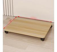 Generico Supporto multimediale Regolabile a 1 Livello - Torre Audio angolare Vintage, Console AV Alta e Resistente per apparecchiature HiFi, Perfetta per Soggiorno e Studio di Registrazione (Rovere,