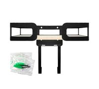 Generico Supporto Parete per Tavola da Stiro - Porta Stirabili Organizer Resistente - Rack da Parete per Ferro da Stiro - Accessorio per Casa Dormitorio Camera Servizi Decorazione Abiti Cavi