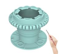 Generico Supporto Pennelli - Organizzatore Per Colorazione Ad In Silicone - Supporto per Pennelli e Tavolozza da Pittura | Per Aula Casa Scuola Studio Feste D'Arte Viaggio Campeggio All'aperto