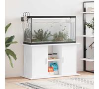 Generico Supporto per Acquario 101x41x58 cm in Legno Multistrato Bianco,Bianco,27.82kg,833607