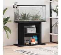 Generico Supporto per Acquario 80x35x60 cm in Legno Multistrato Nero,Nero,13.5kg,833576