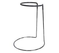 Generico Supporto per asciugatrice decanter - Acciaio al carbonio 5,31 X 7,68 X 9,45 pollici | Parte superiore rivestita in | per l'asciugatura di bicchieri, supporto per caraffa per whi