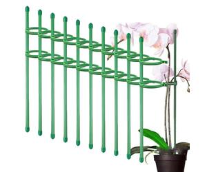 Generico Supporto per Bastoncini per Piante: per Porta Piante, Supporto per Patate | Pezzi Perni per Fiori Regolabili, Pali di con 20 Cinghie di Legatura, Giardino E Balcone in Vaso Patio Pr