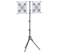 Generico Supporto per Bersaglio Altro Nero 82.5 x 51 x 150 cm Acciaio,Nero,1.14kg,42013606