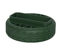 Generico Supporto Per Biglietti Da Visita | Portablocco Appunti Verticale in Silicone | Portabiglie Da Scrivania Impilabile A Forma Di Pneumatico Con Blocco Note | Per Uomini, Donne, Casa, Ufficio