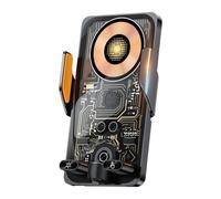Genérico Supporto per cellulare da auto con presa d'aria, caricatore wireless con supporto, base per cellulare con griglia di ventilazione, per navigazione, registrazione video, camion, viaggi