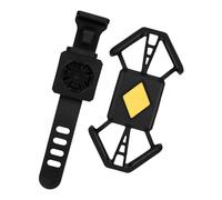 Genérico Supporto per cellulare da bicicletta, in silicone con assorbimento degli urti, per adulti, uomini, bambini, viaggi, turismo, corse, viaggi all'aria aperta