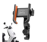 Genérico Supporto per cellulare per scooter, supporto per cellulare da manubrio della bicicletta, per spostamenti, viaggi turistici, sport, corsa, ascoltare musica e