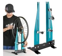 Genérico Supporto per centraggio ruote della bicicletta, supporto per | centraggio delle ruote regolabile, per meccanico domestico, strumento di riparazione di allineamento delle biciclette